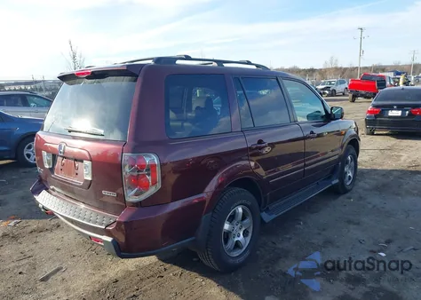 2007 Honda Pilot Ex-L z USA, uszkodzony, nr VIN 2HKYF18697H510862
